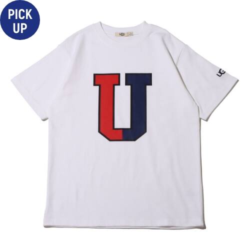 UGG 2トーンハーフロゴTシャツ