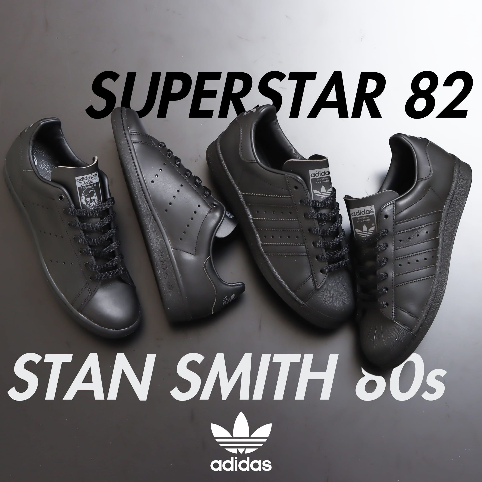 adidas Originals STAN SMITH 80s / SUPERSTAR 82
