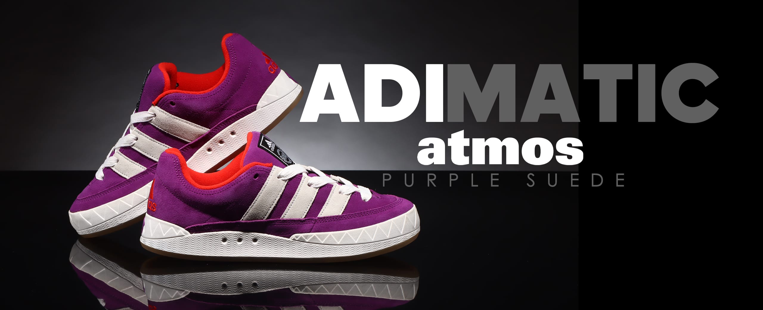 "adidas Originals  adimatic atmos PURPLE SUEDE"