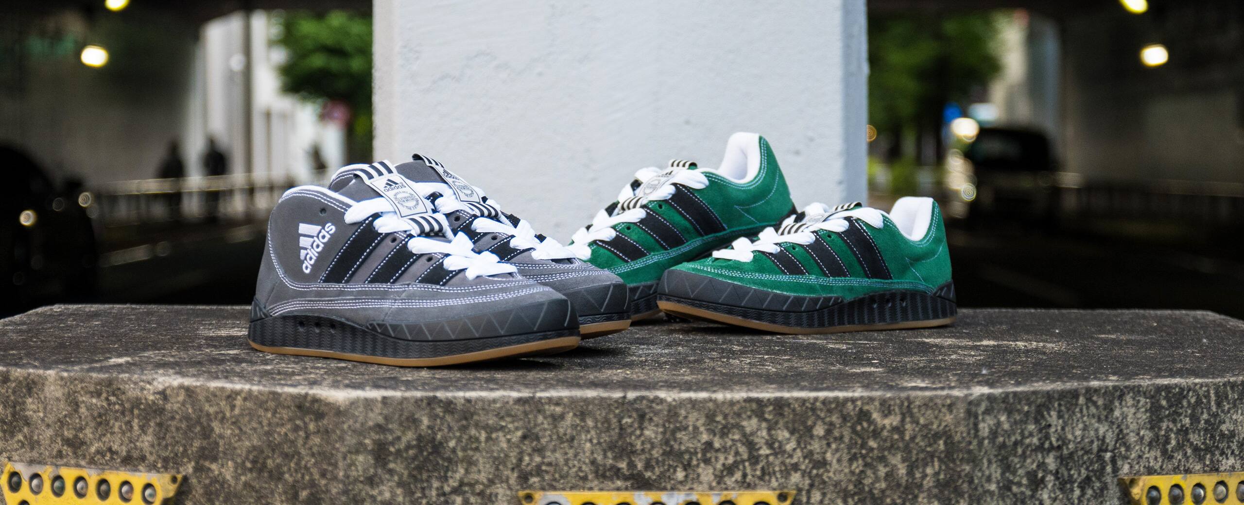 YNuK × adidas Adimatic Mid  アディマティックメインカラーグレー