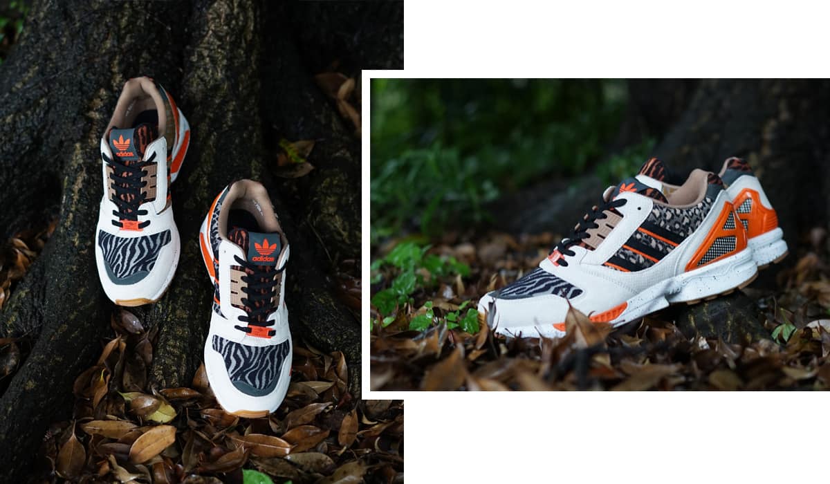 アディダス zx8000 animal 26.5センチ  atmos 当選品靴/シューズ