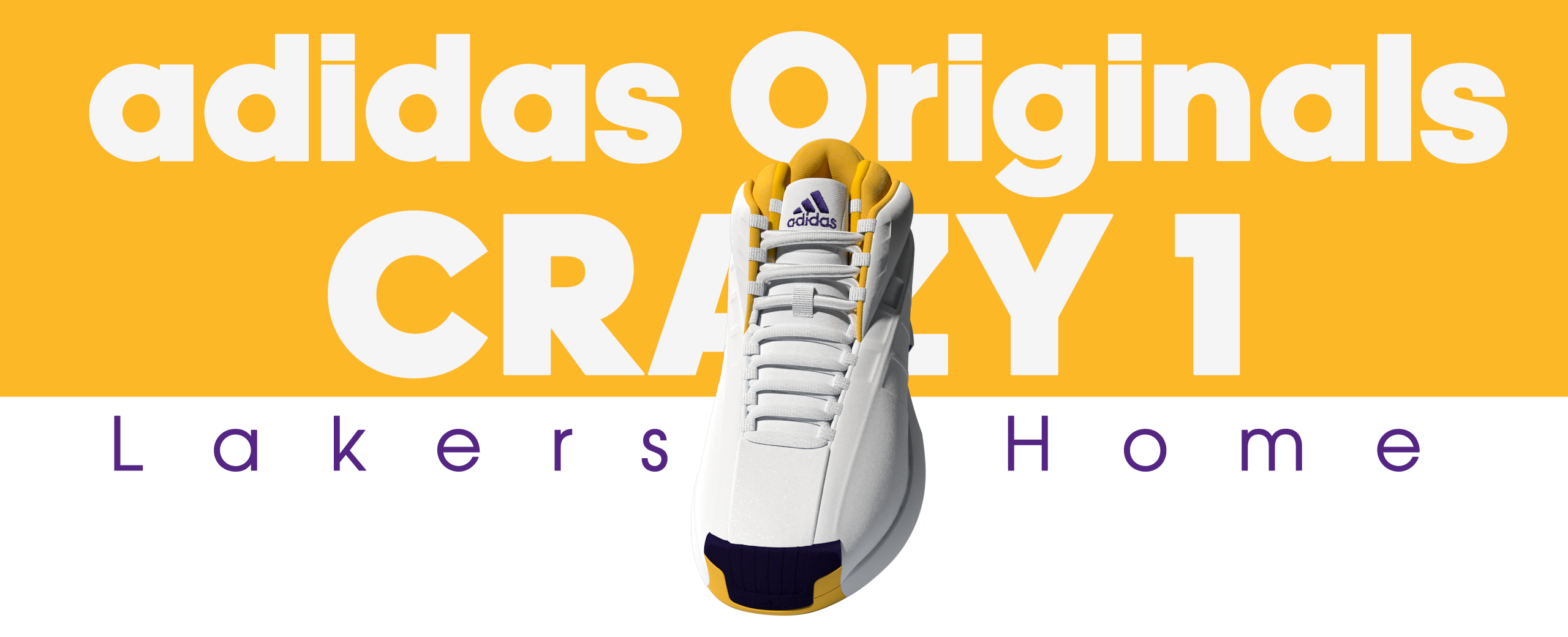 adidas Originals CRAZY 1 LAKERS HOME