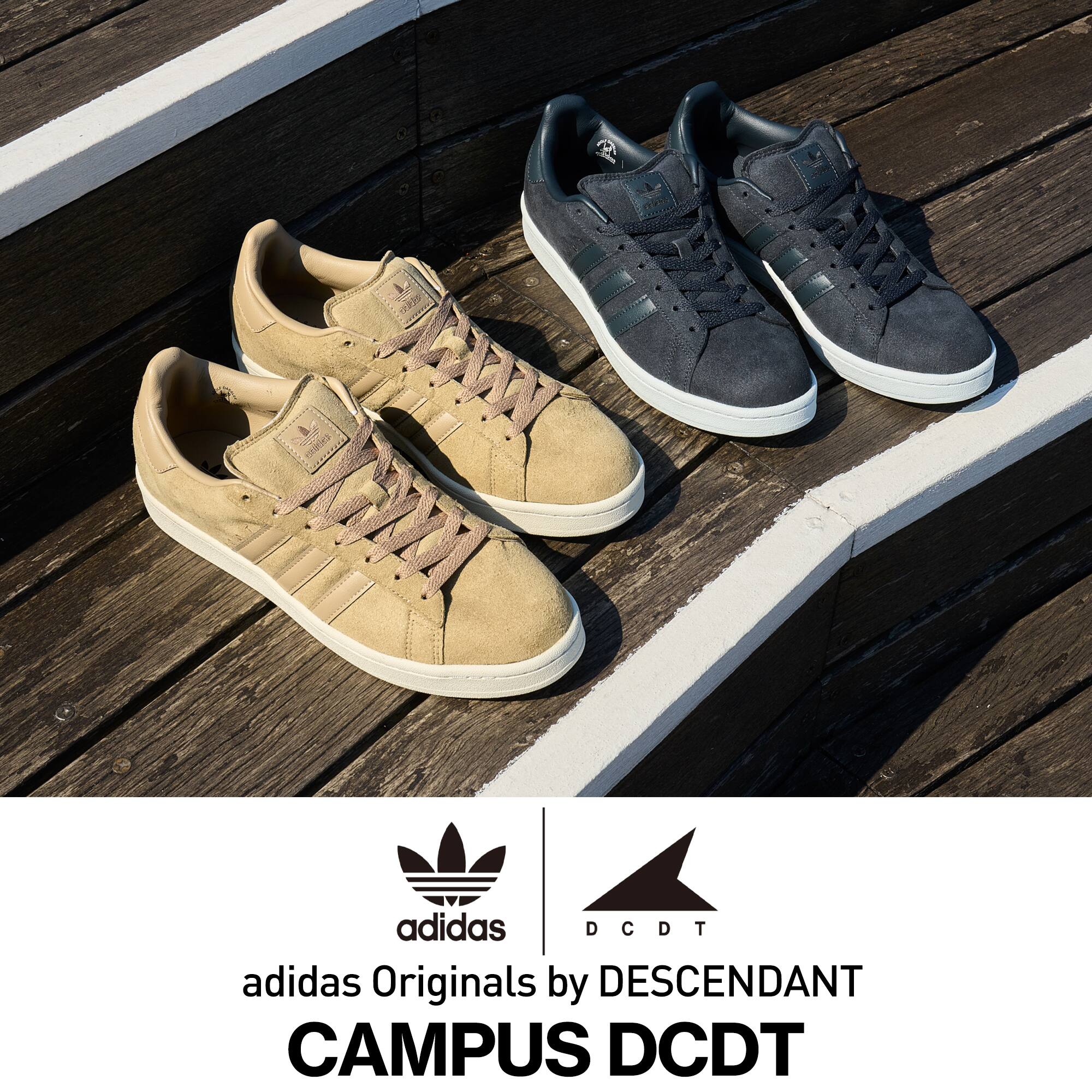 DESCENDANT × adidas Campus DCDT-hybridautomotive.com