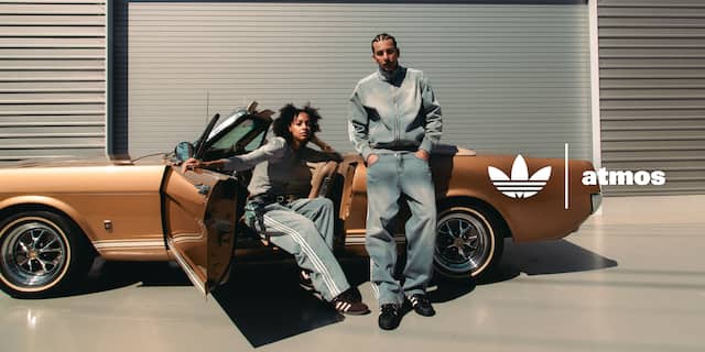 adidas DENIM FIREBIRD TRACKTOP / PANT atmos