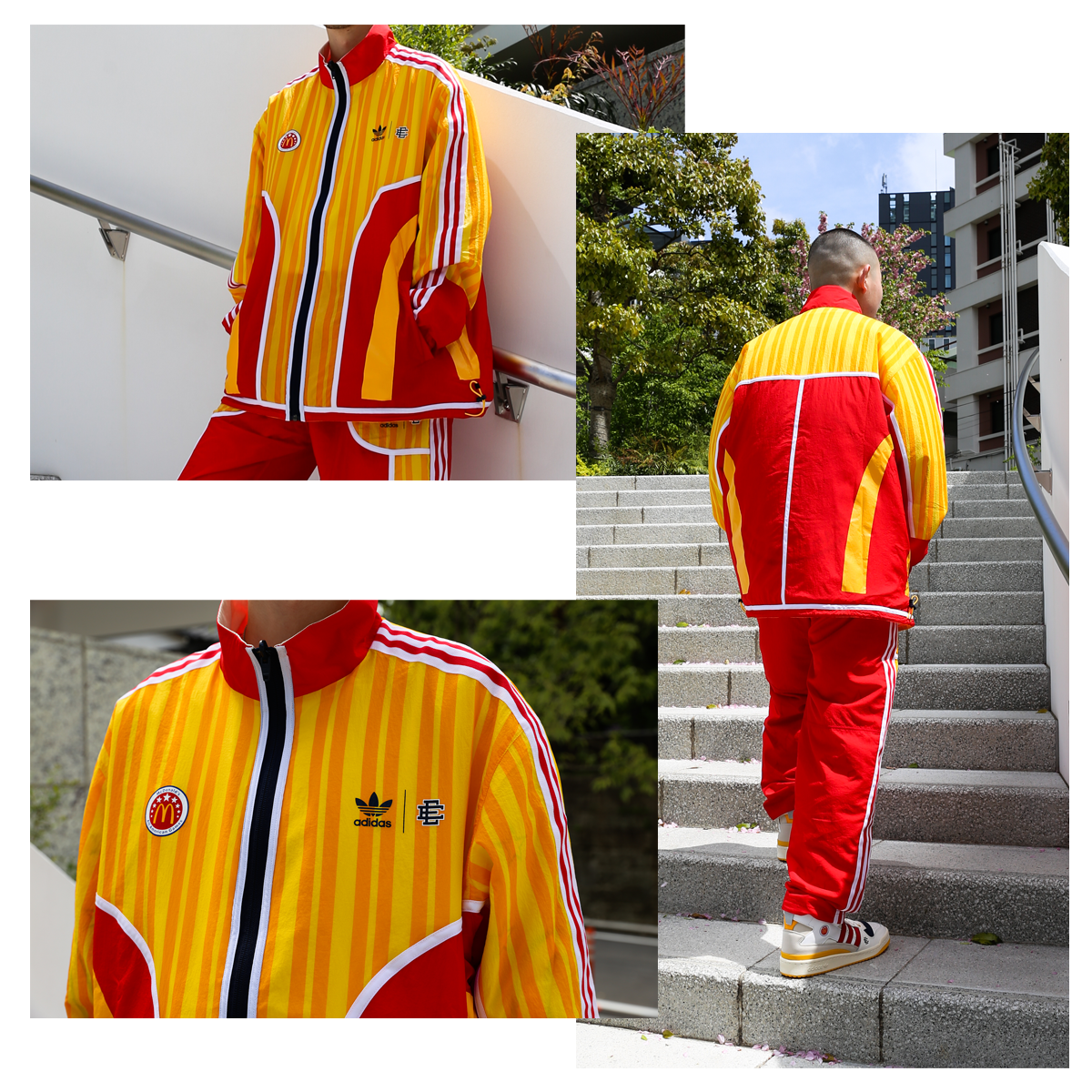 Adidas x Eric Emanuel McDonald's Reversible Track Jacket H13536