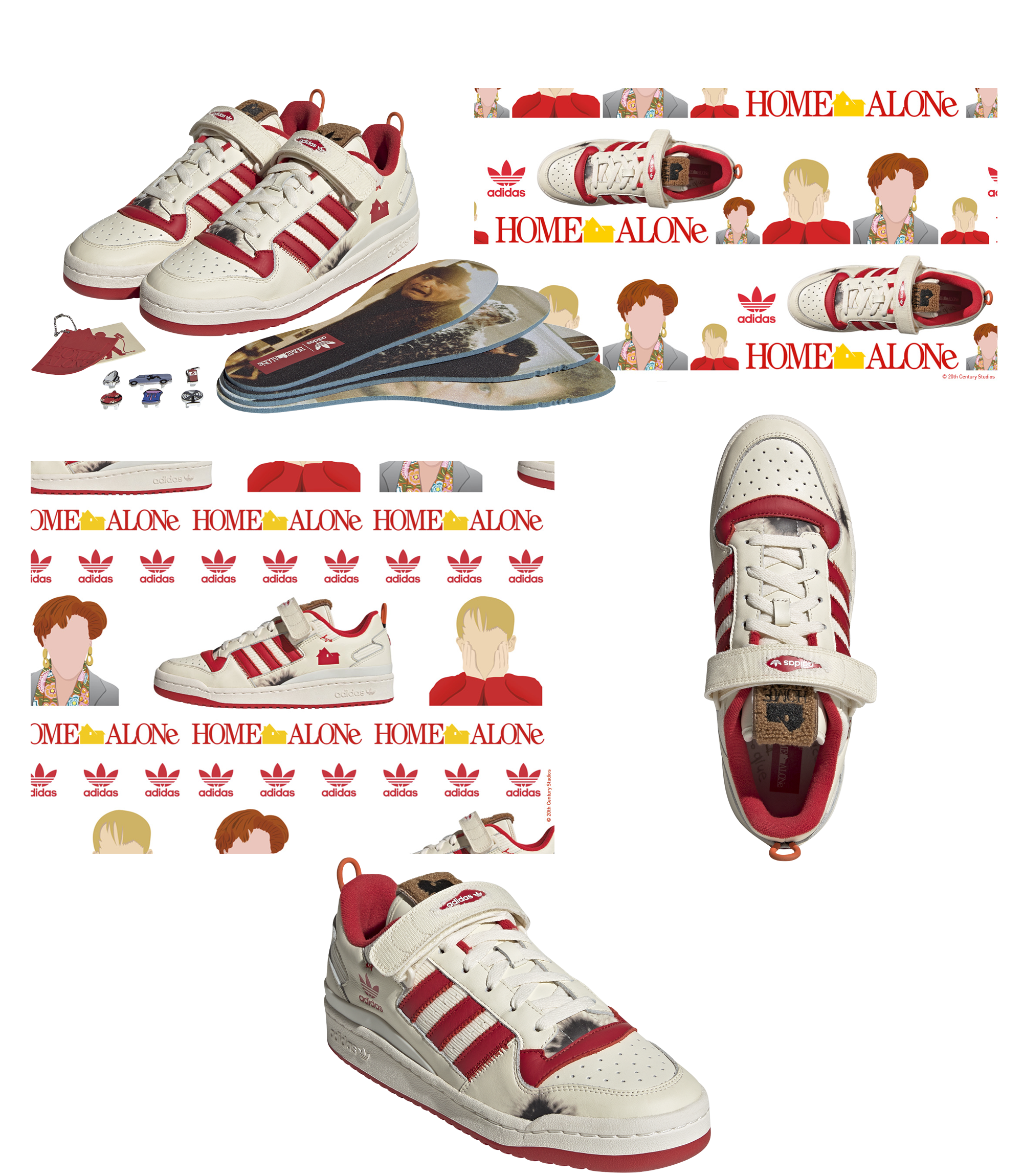 【値下】Home Alone × adidas Forum Low 【27cm】