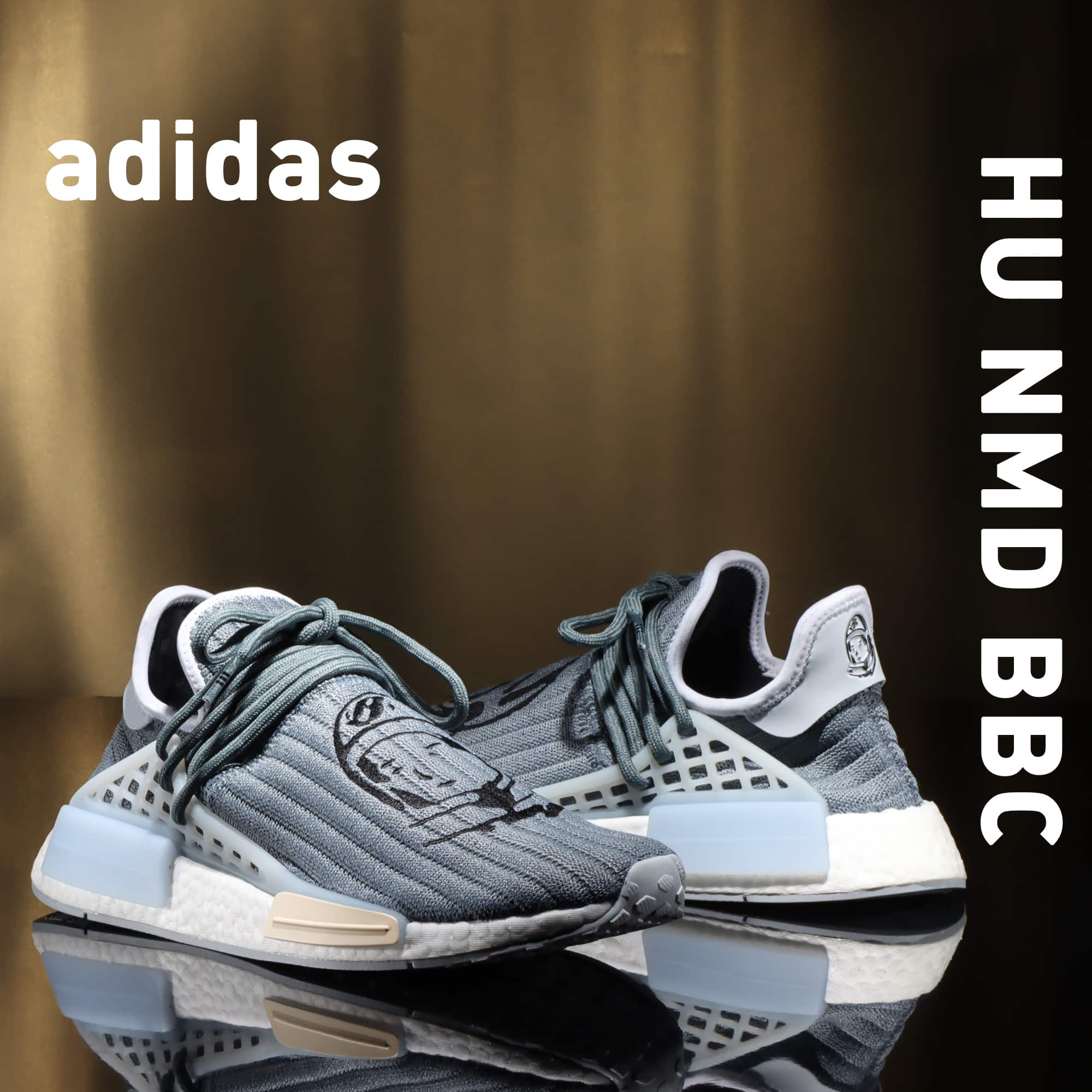 adidas ファレル・ウィリアムス　HU NMD BBC