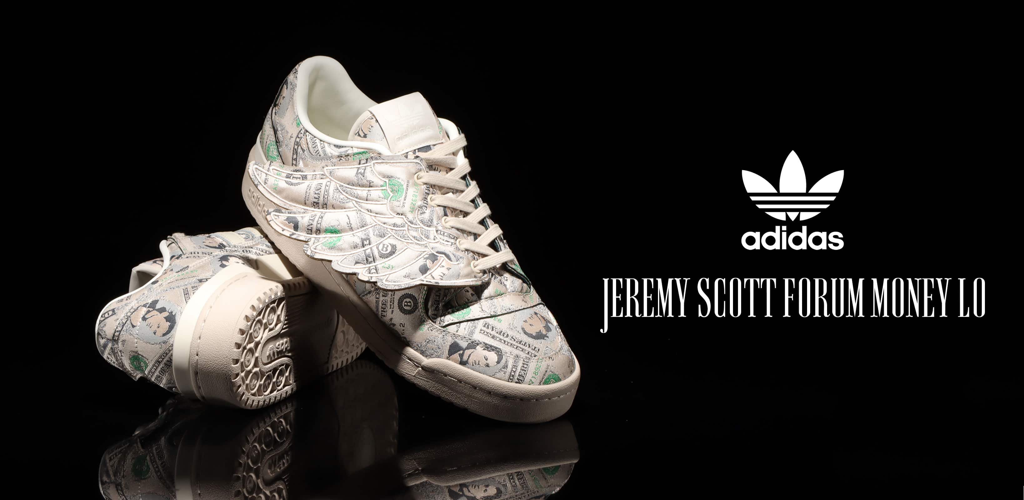 adidas JEREMY SCOTT FORUM DIPPED LOW SUPPLIER COLOR /SUPPLIER 