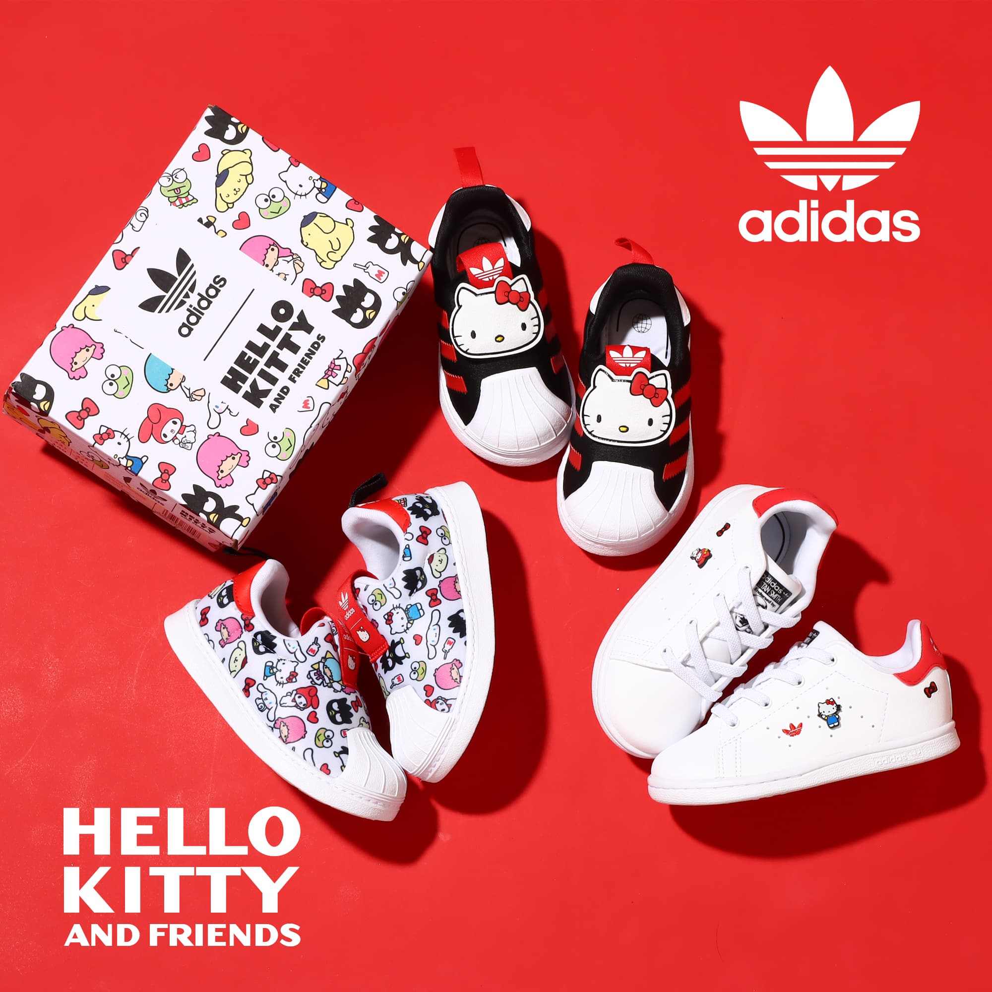 スニーカー adidas Originals × Hello Kitty .