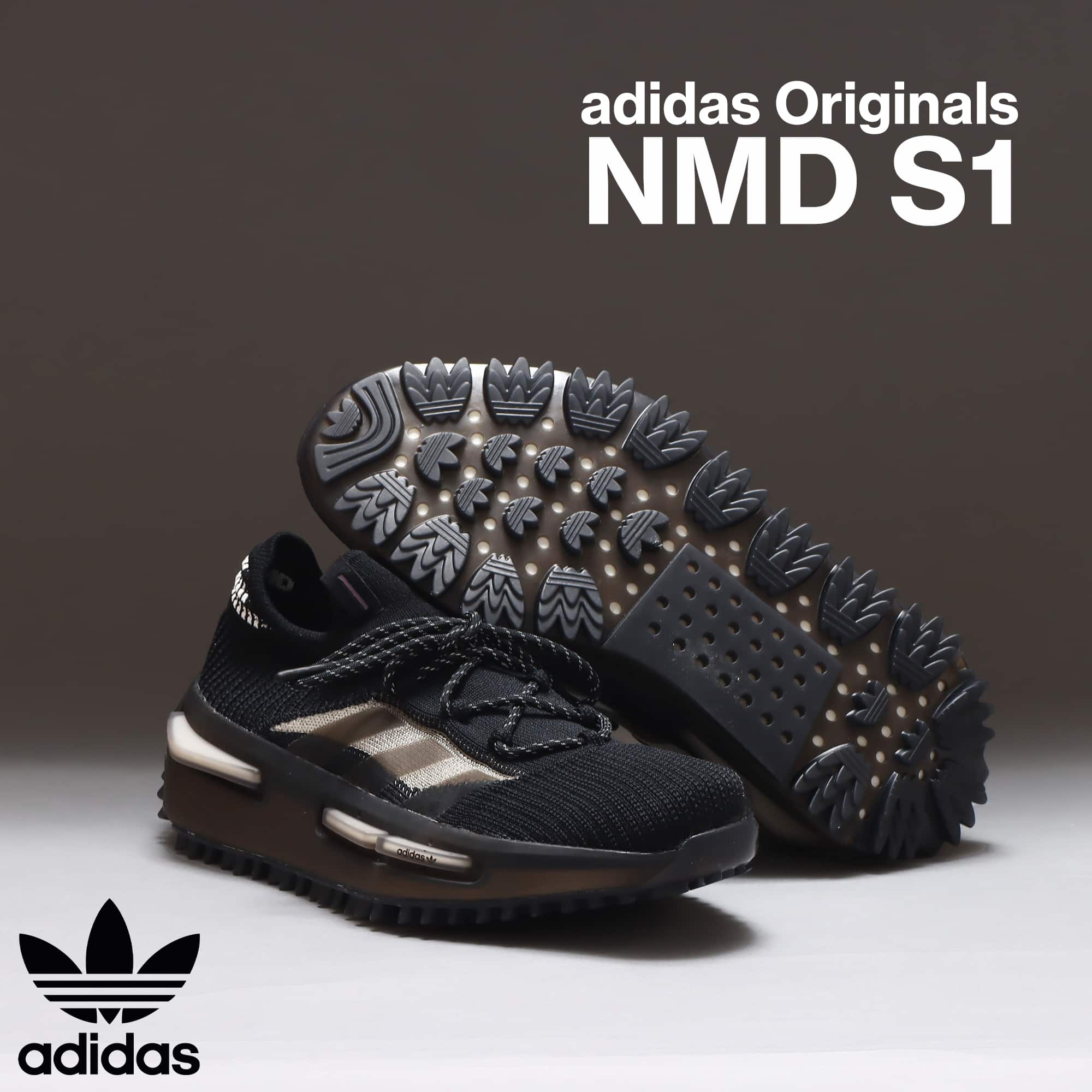 Adidas originals NMD s1 black 23.5cm