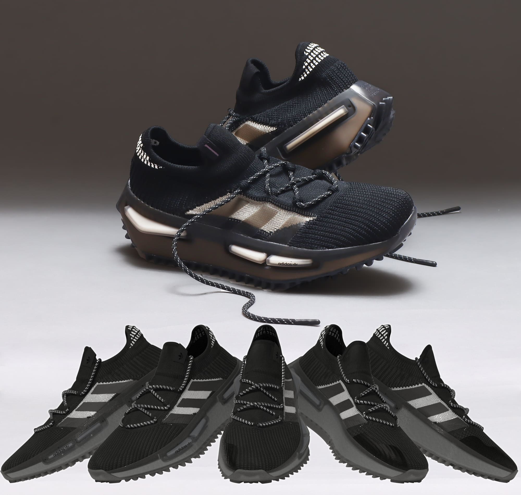 Adidas originals NMD s1 black 23.5cm