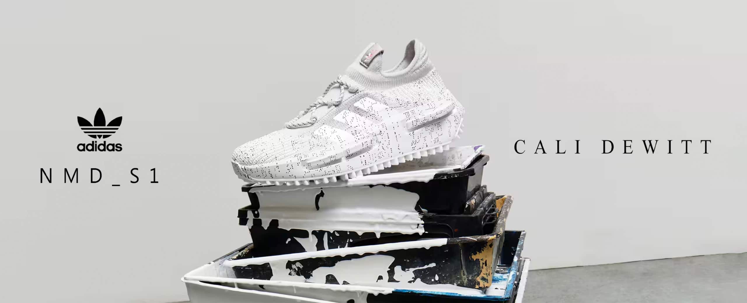 adidas NMD_S1 CALI DEWITT CRYWHT/FTWWHT/DSHGRY 23SS-S