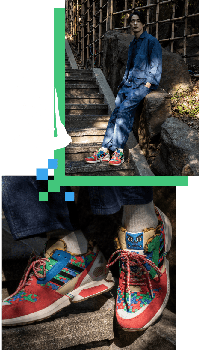 卸・仕入れサイト Atmos x Adidas ZX8000 節分 27cm - 靴