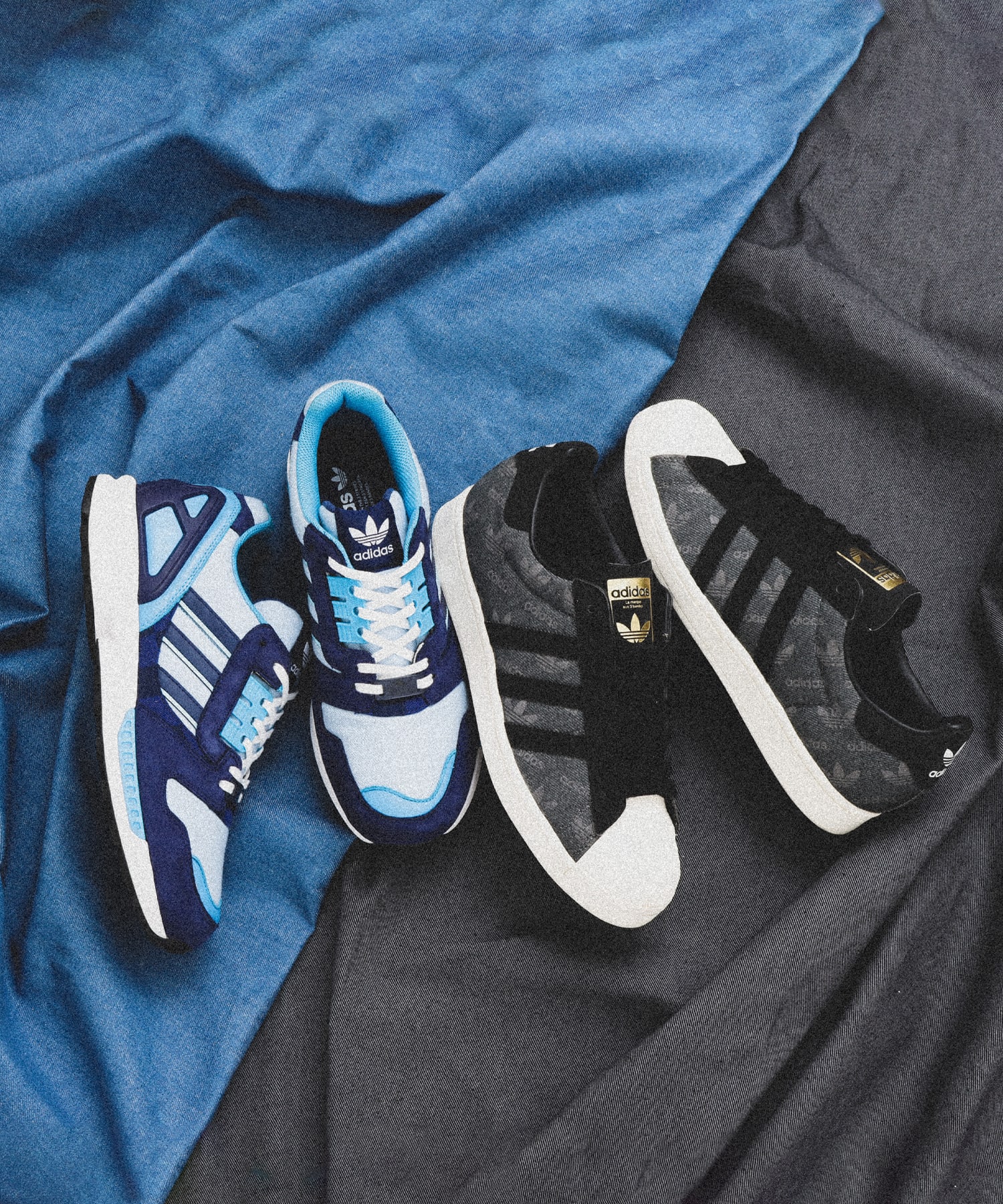 ZX 8000/SUPERSTAR “DENIM PACK“