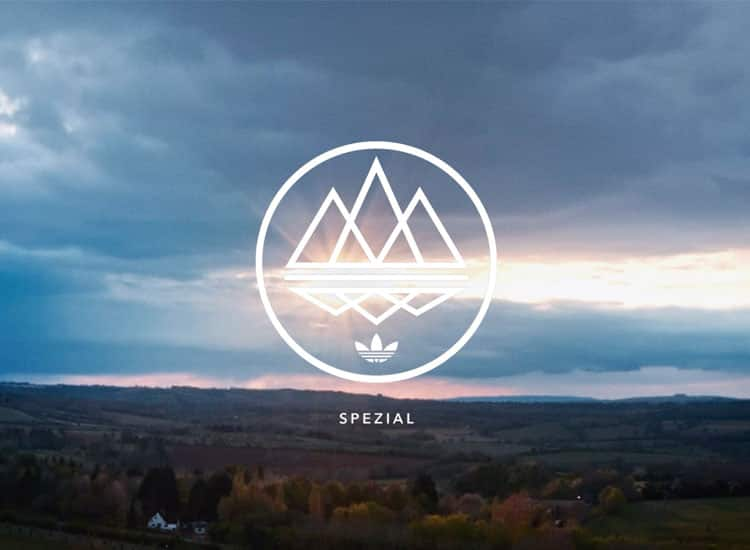 Adidas shop spezial logo