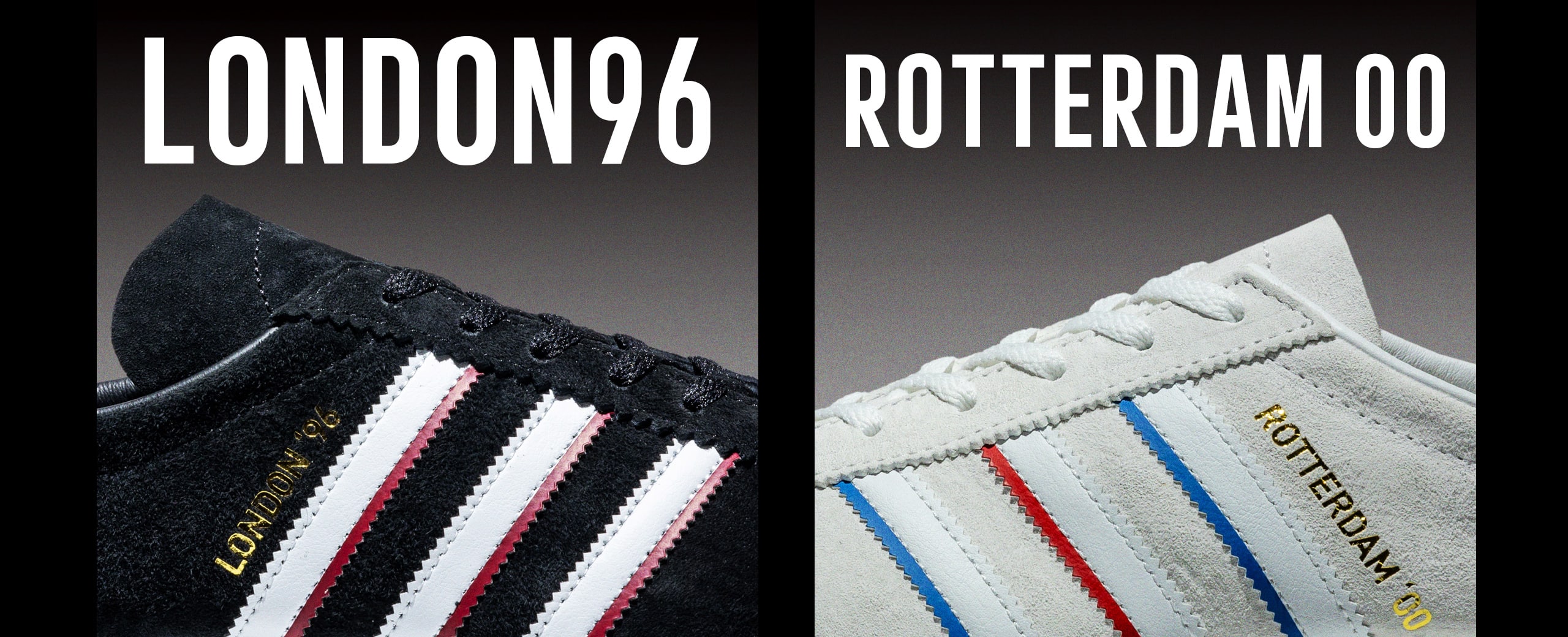 "adidas Originals UEFA 2024 Collection LONDON 96 / ROTTERDAM 00"