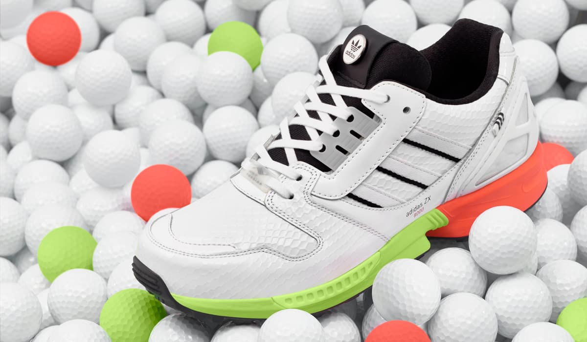 セール通販アディダス　adidas　シューズ　ZX8000 GOLF ゴルフ　26.5　FX0761　限定　BEAMS 26.5cm