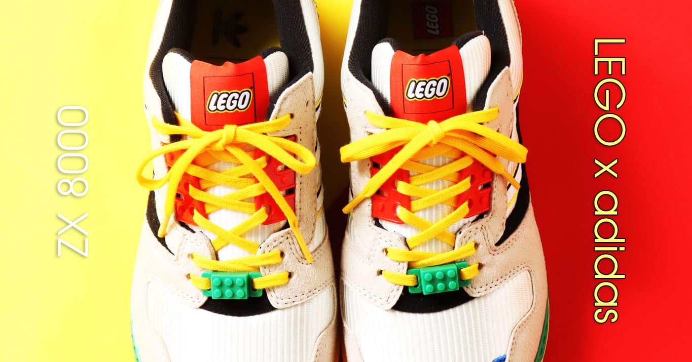 "LEGO x adidas ZX 8000"