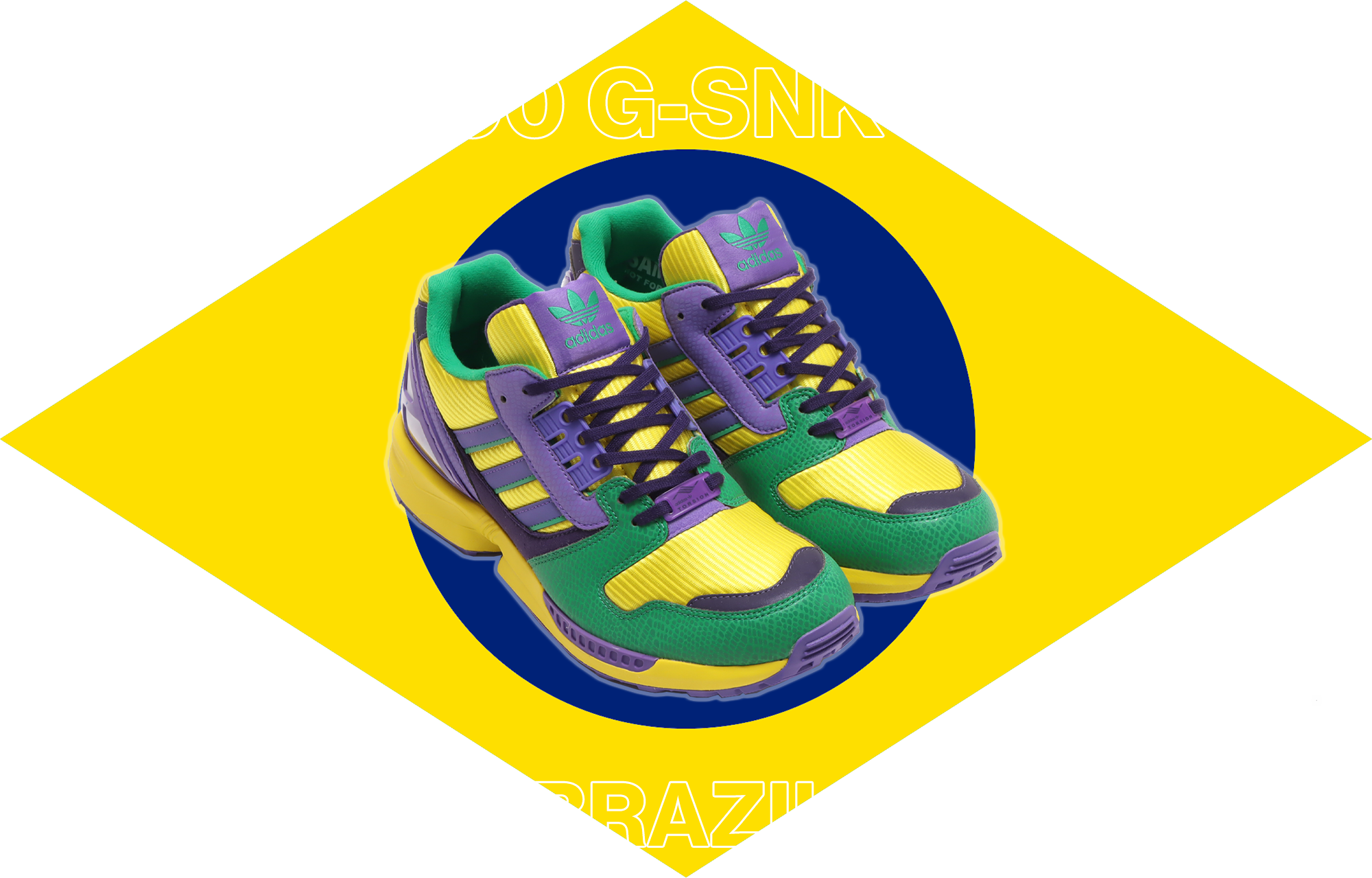 adidas ZX8000 atmos BRAZIL