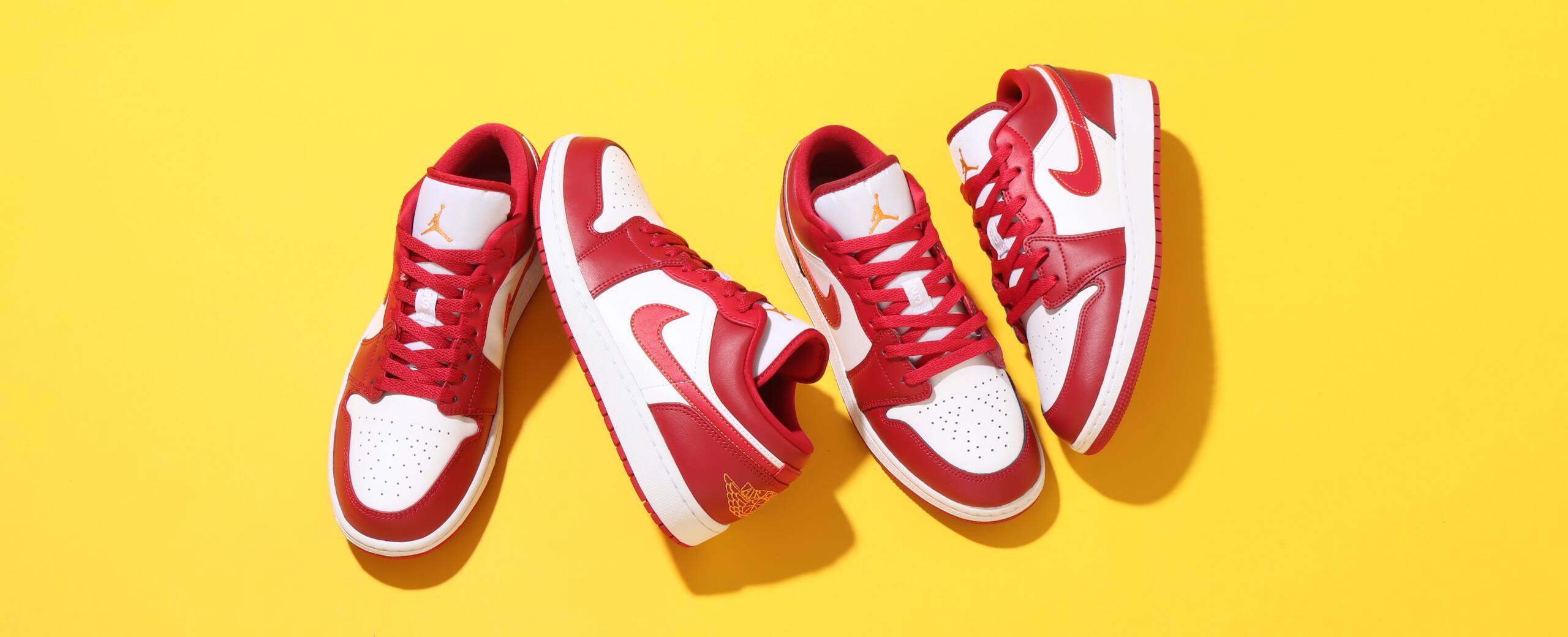 "AIR JORDAN 1 LOW CARDINAL RED"