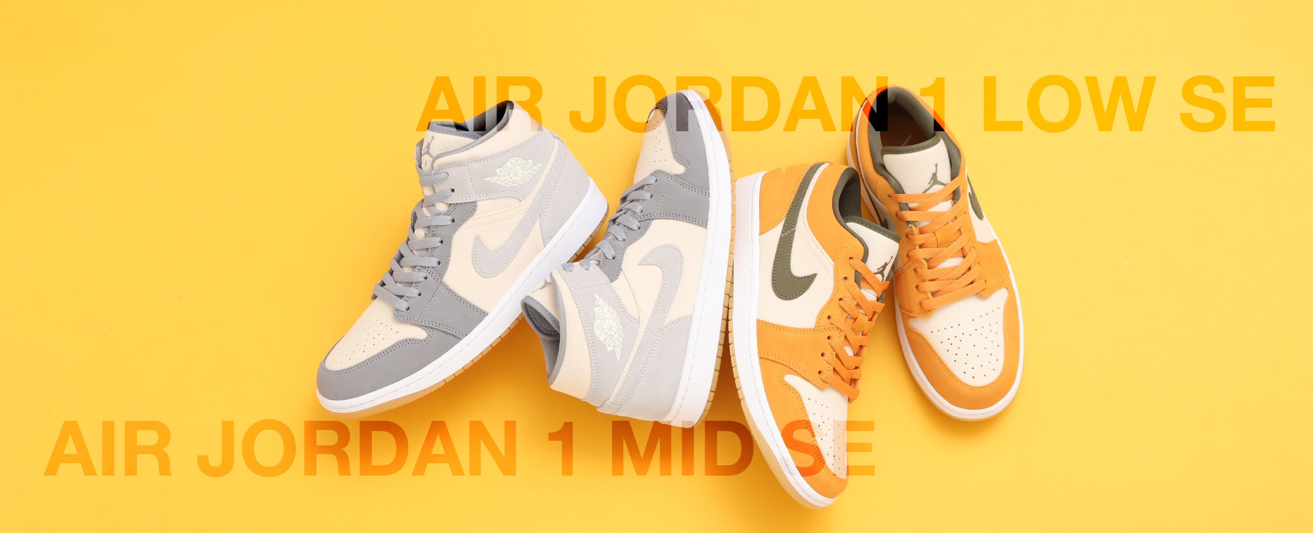 "AIR JORDAN 1 MID SE / LOW SE"