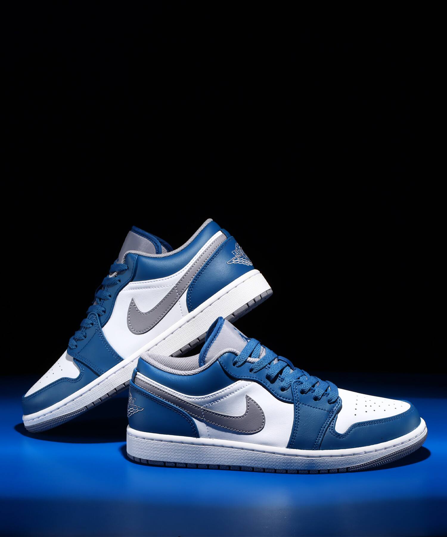 エレファント柄【新品】NIKE AIR JORDAN 1 LOW True Blue