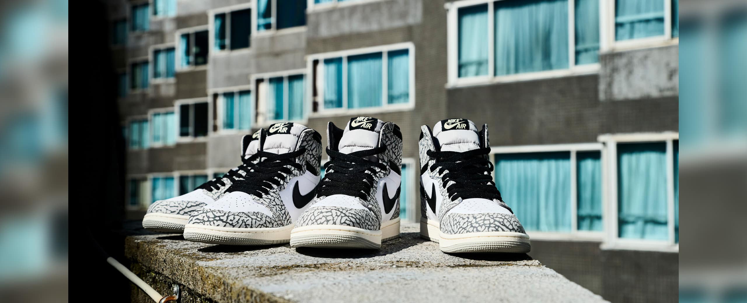 Air Jordan 1 High OG White Cement 26.5cm - スニーカー