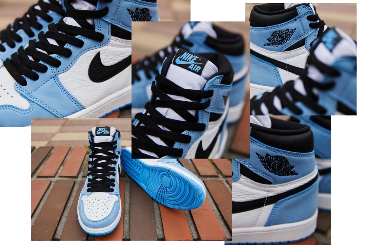 Air jordan shop 1 blue high