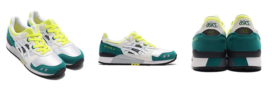 Asics gel lyte sales iii womens yellow