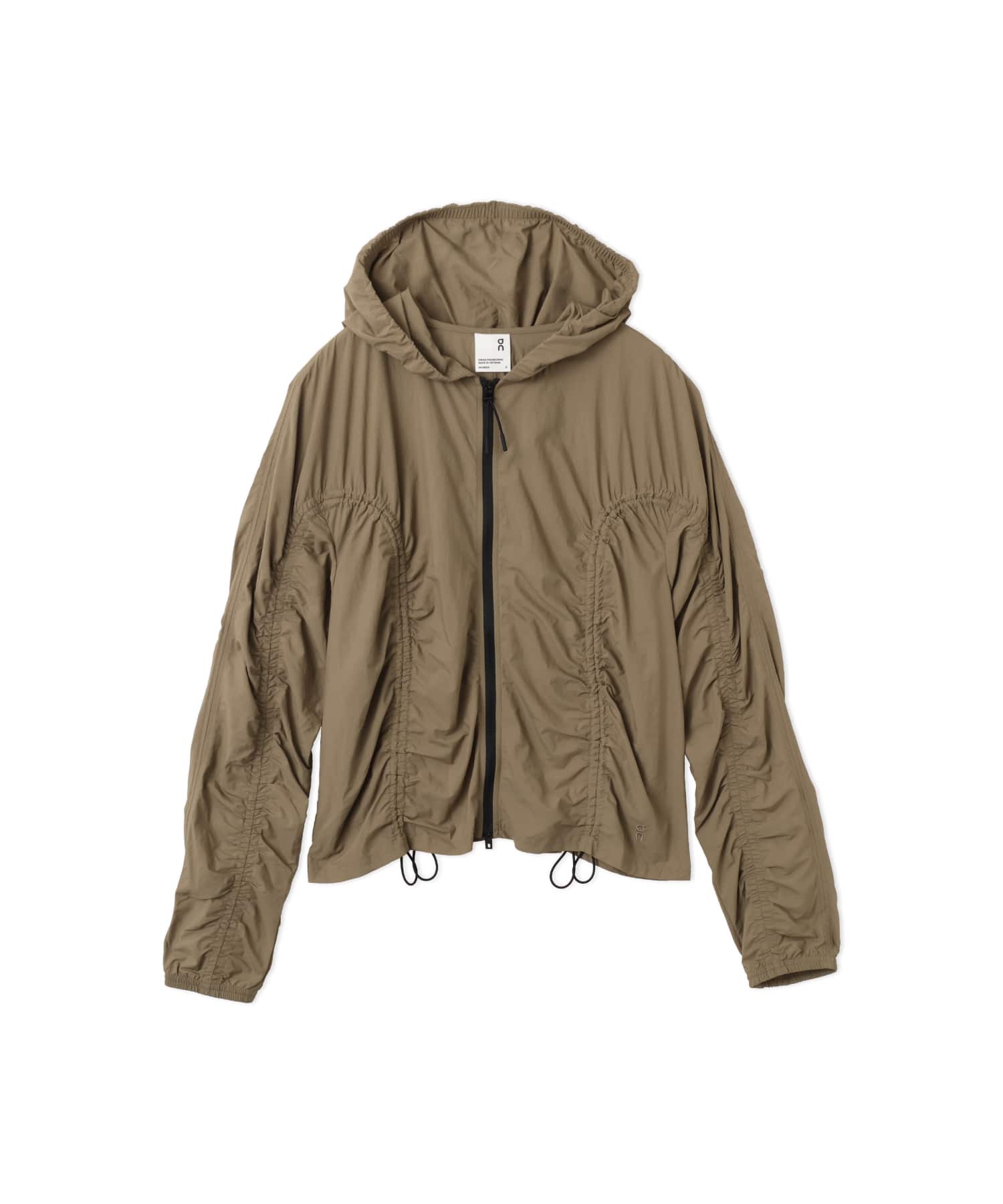 On Ruched Lightweight Jacket