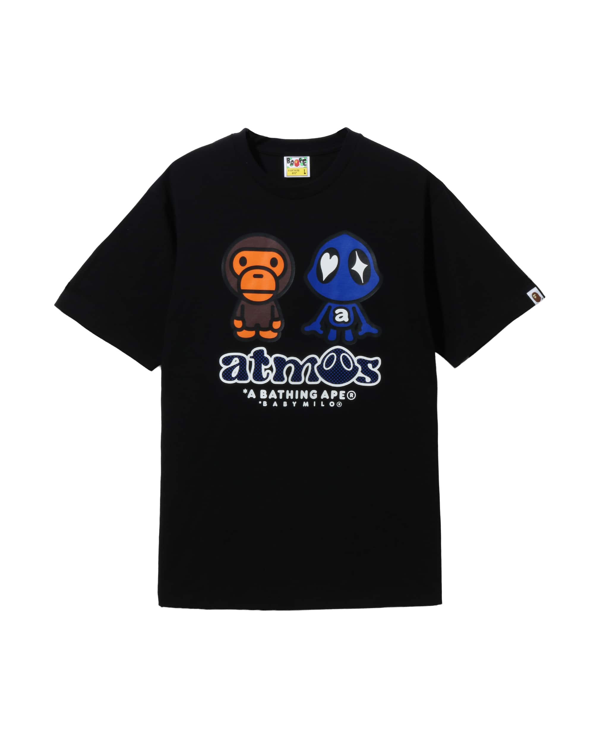 BAPE BAPE X ATMOS BABY MILO & TENKYU TEE M ATMOSCON