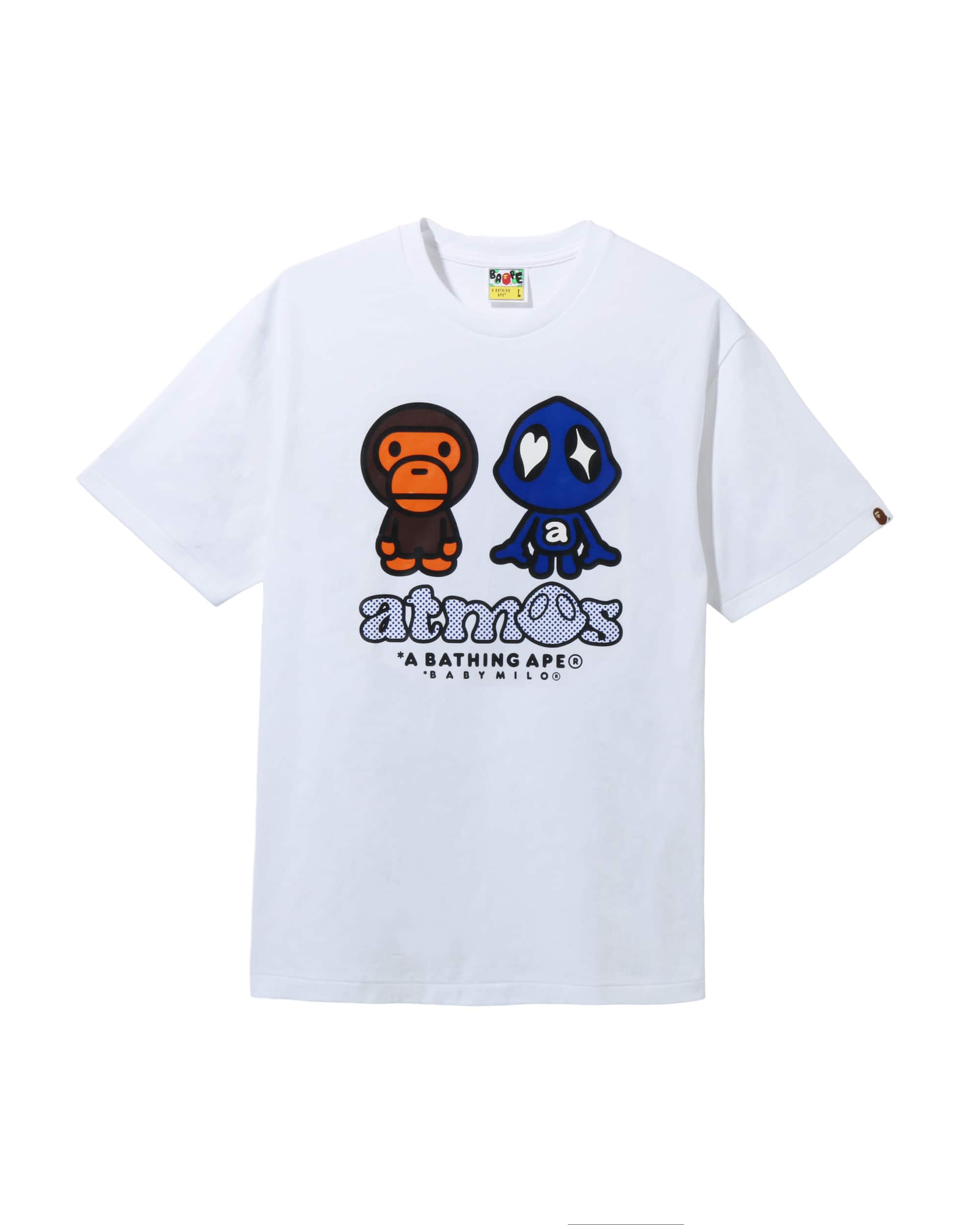 BAPE BAPE X ATMOS BABY MILO & TENKYU TEE M ATMOSCON