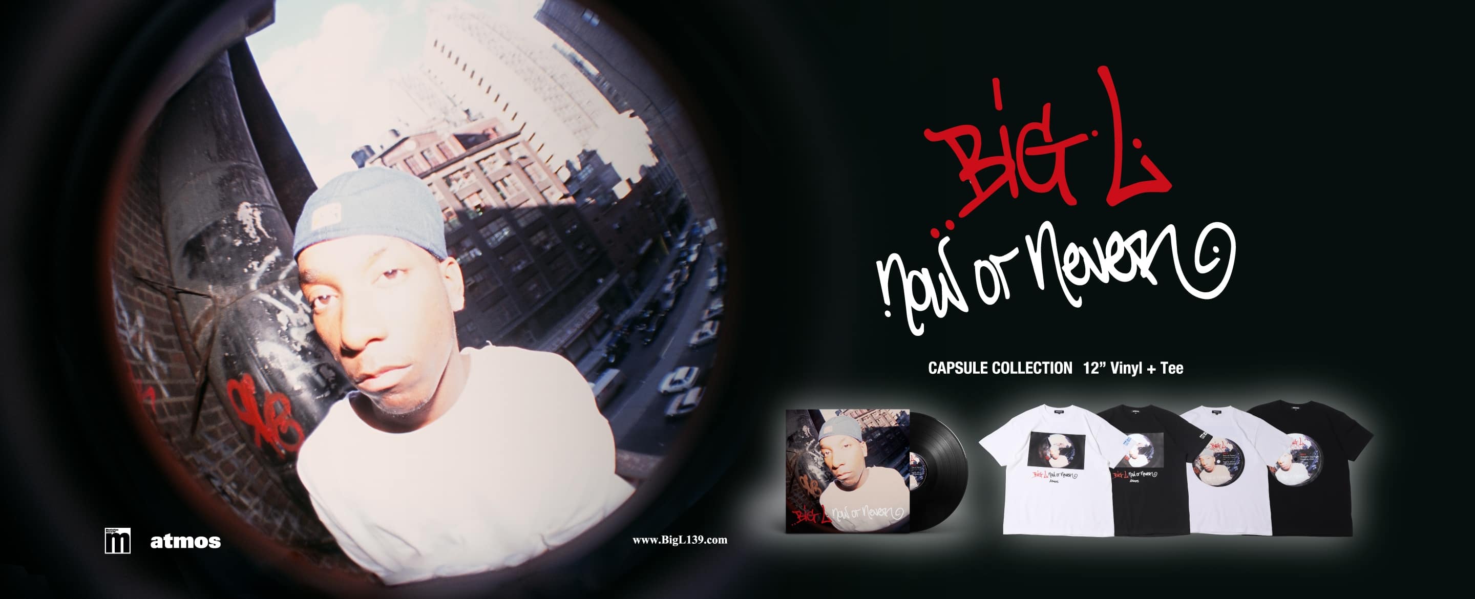 BIG L x atmos x Manhattan Records | 伝説的ラッパーBIG Lの未発表 ...