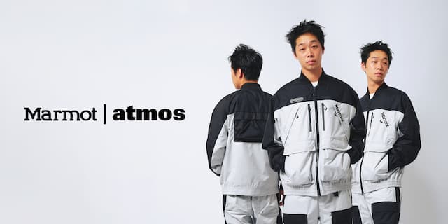 atmos x Marmot FW25 | 高機能テキスタイルを使用したライフスタイルウェア。