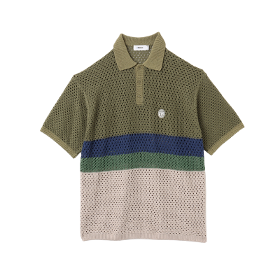 atmos Crochet Polo Sweater