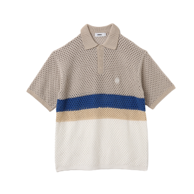 atmos Crochet Polo Sweater