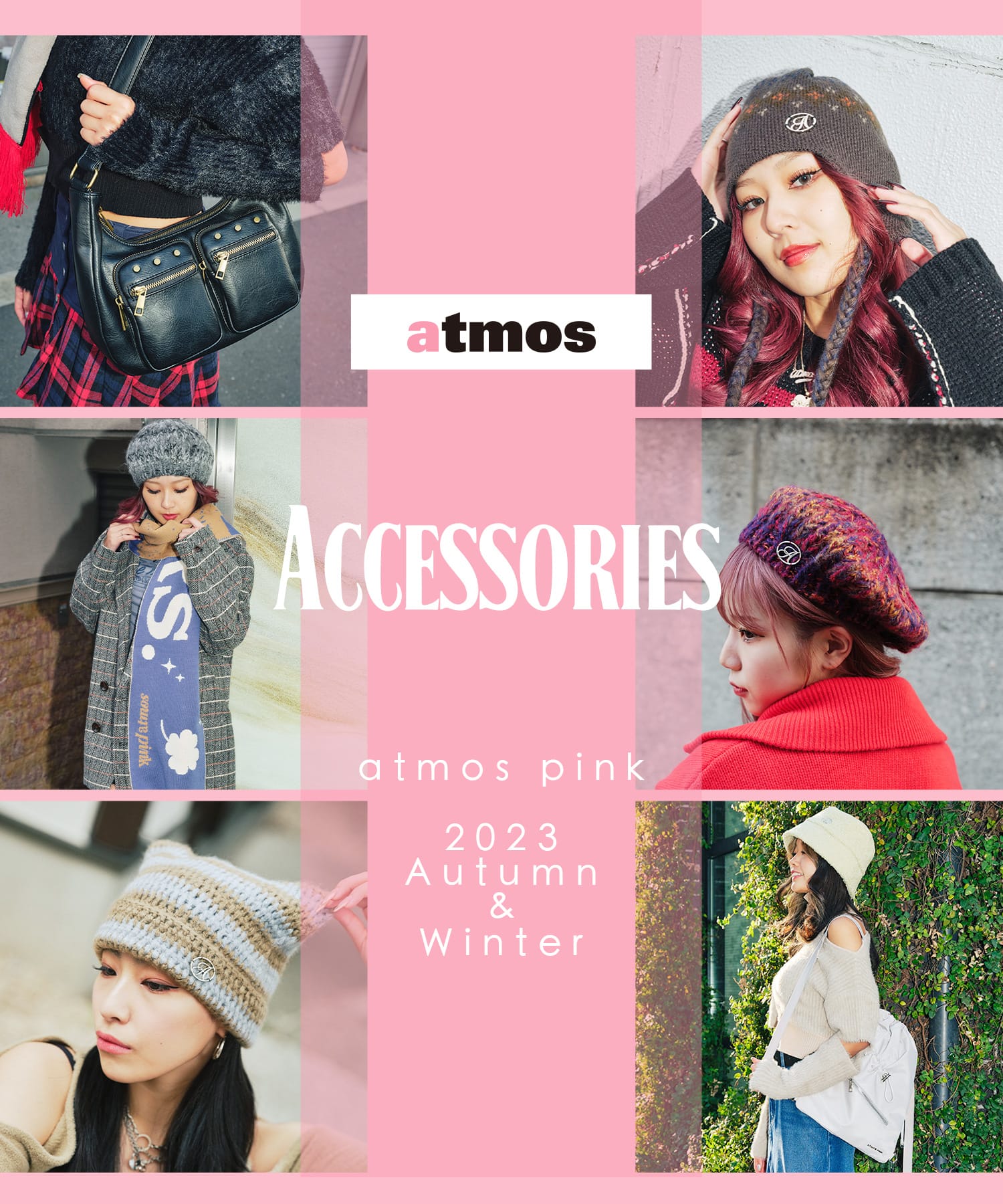 atmos pink 23AW Accessories