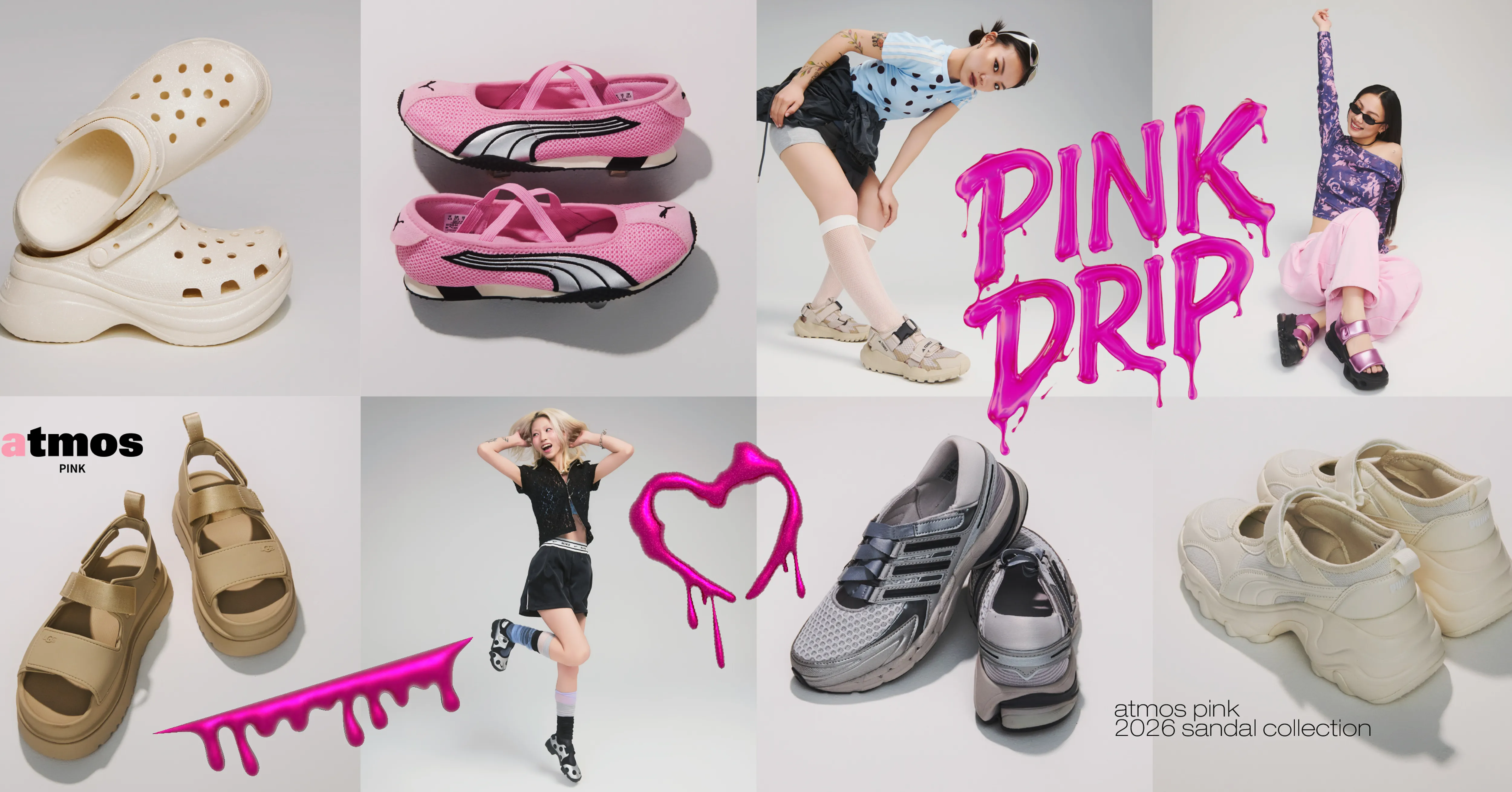 2026年春夏 atmos pink サンダル特集 | PINK DRIP
