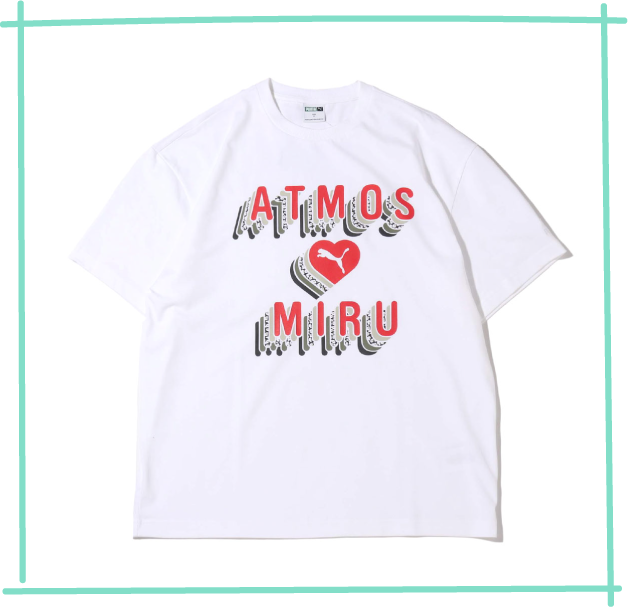 atmos pink × 白間美瑠(NMB48) × PUMA