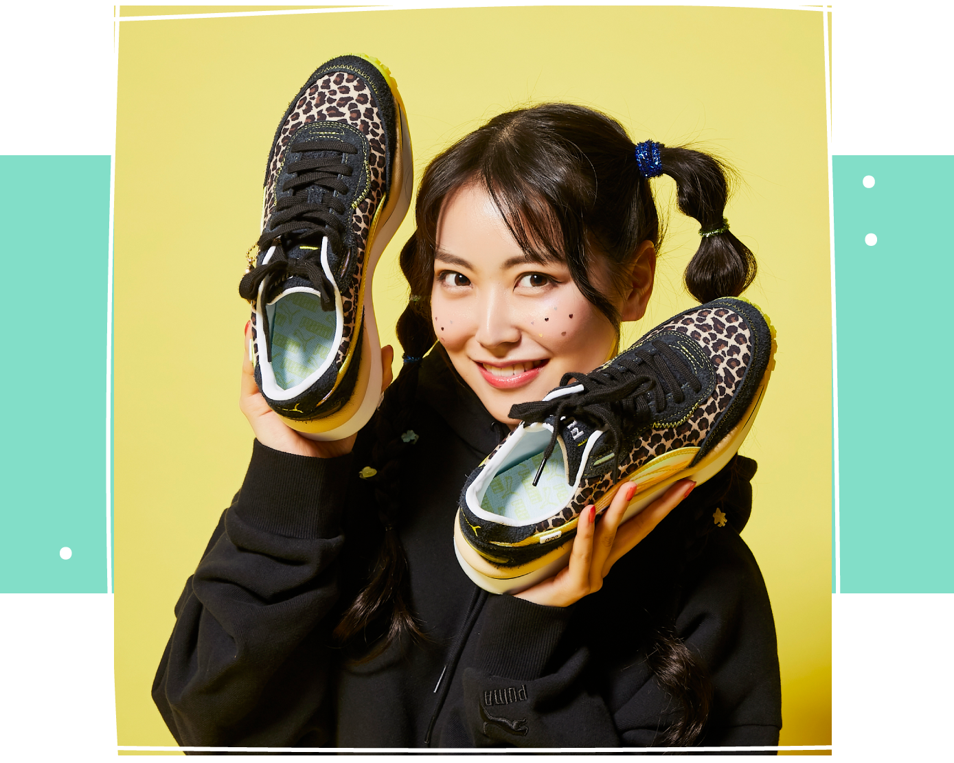 atmos pink × 白間美瑠(NMB48) × PUMA