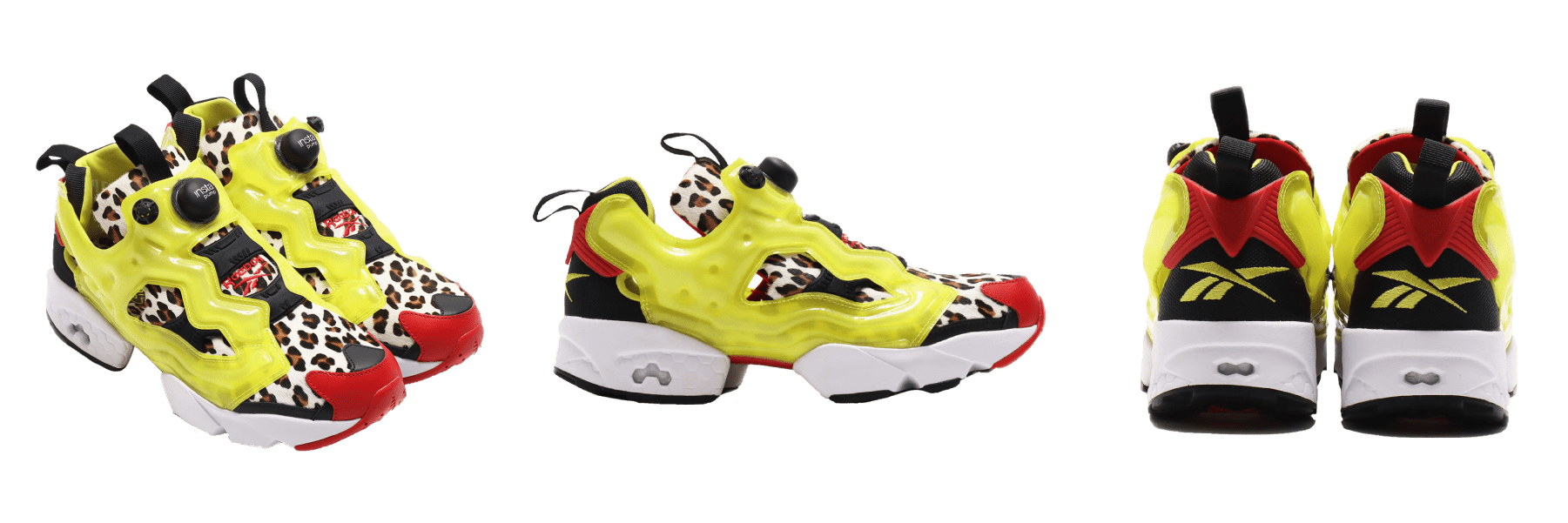 atmos × Reebok INSTAPUMP FURY “Citron Animal”