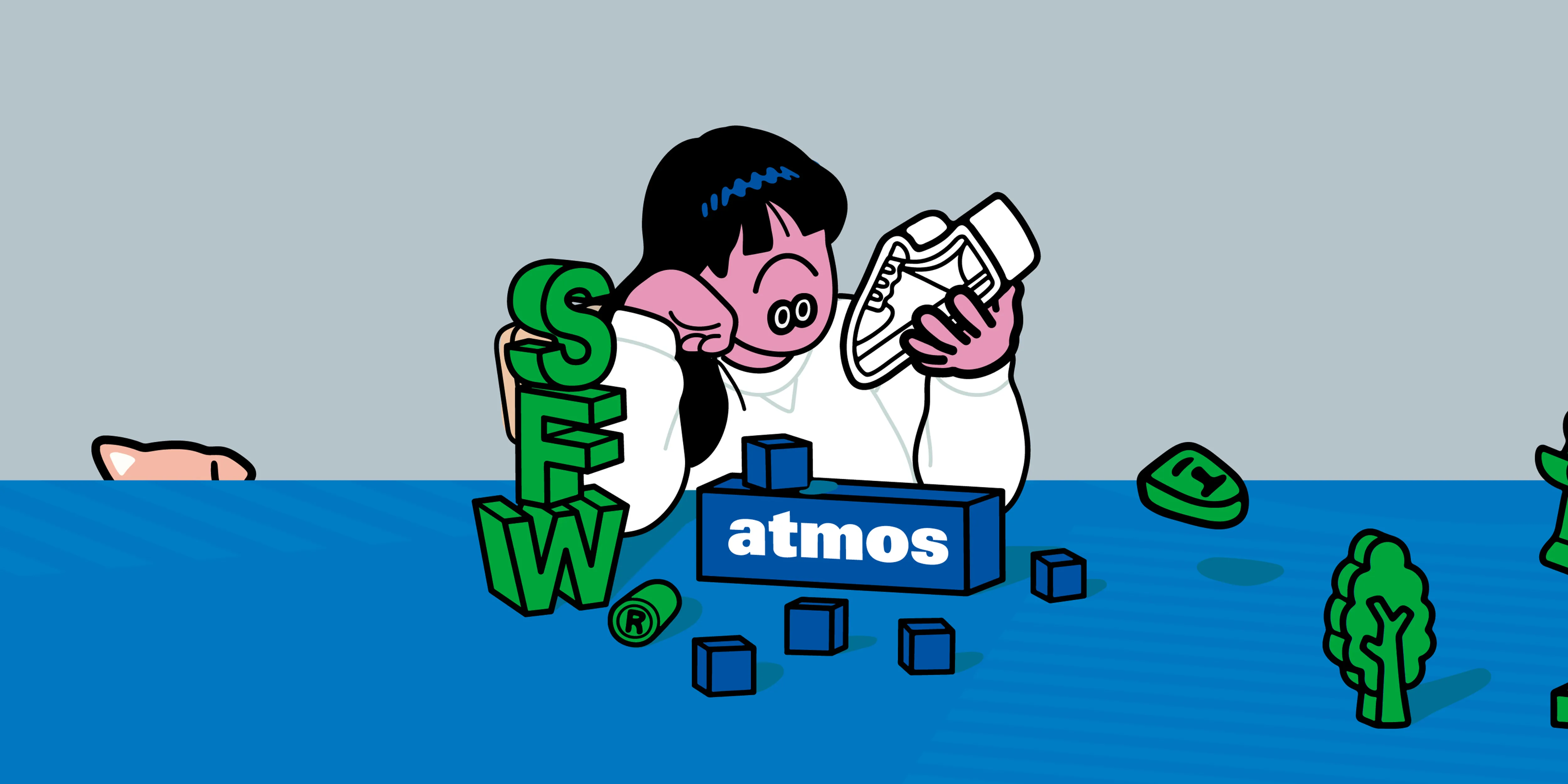 SFW（渋谷ファッションウィーク） x FACE OKA x atmos