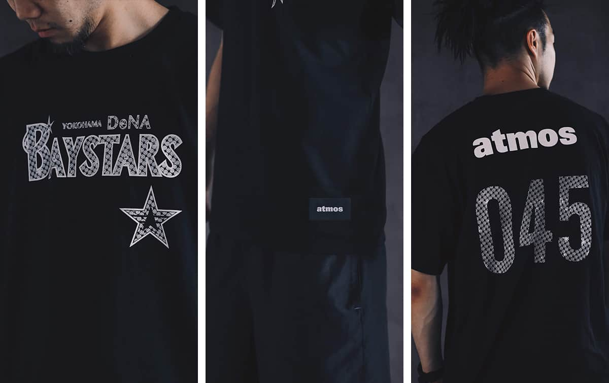 atmos BAYSTARS LOGO TEE