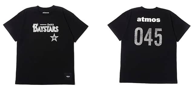 atmos BAYSTARS LOGO TEE