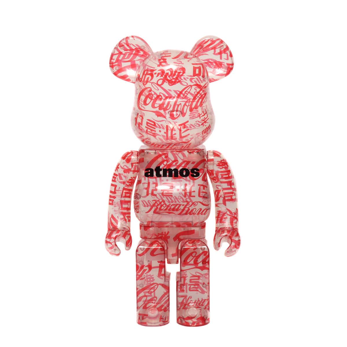 BE@RBRICK atmos × Coca-Cola 1000％ CLEAR