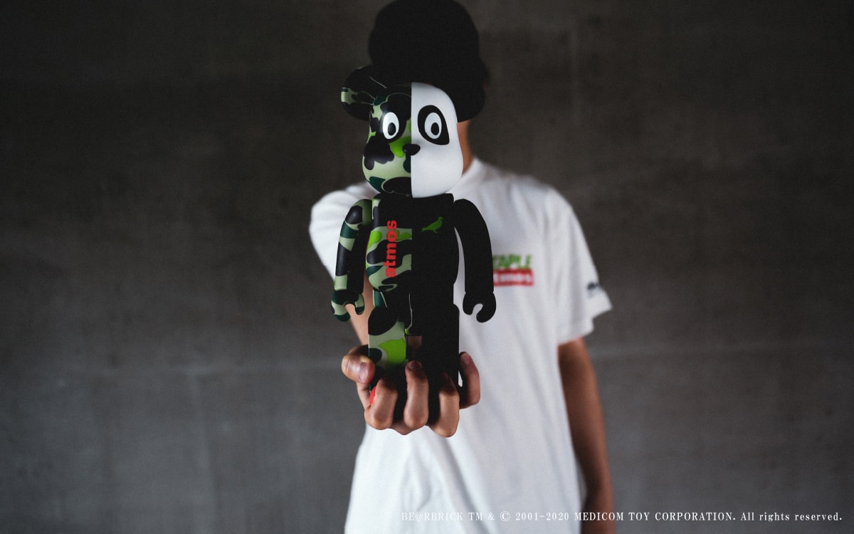 BE@RBRICK atmos x STAPLE #3