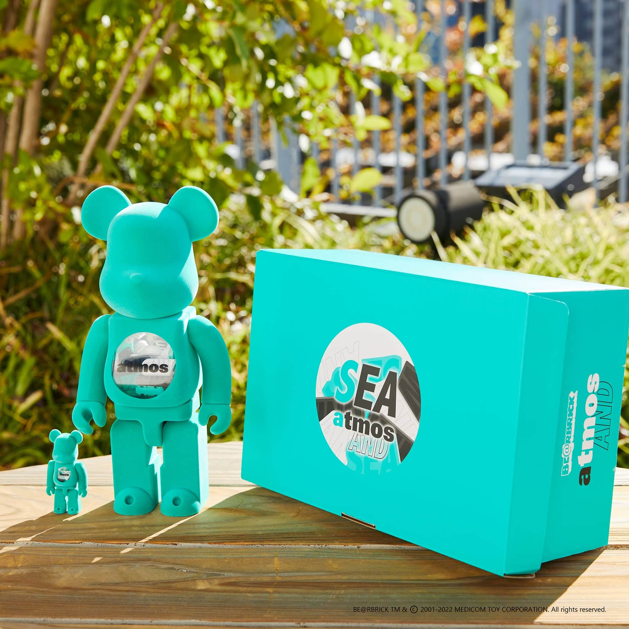 BE@RBRICK atmos x WIND AND SEA ベアブリック-