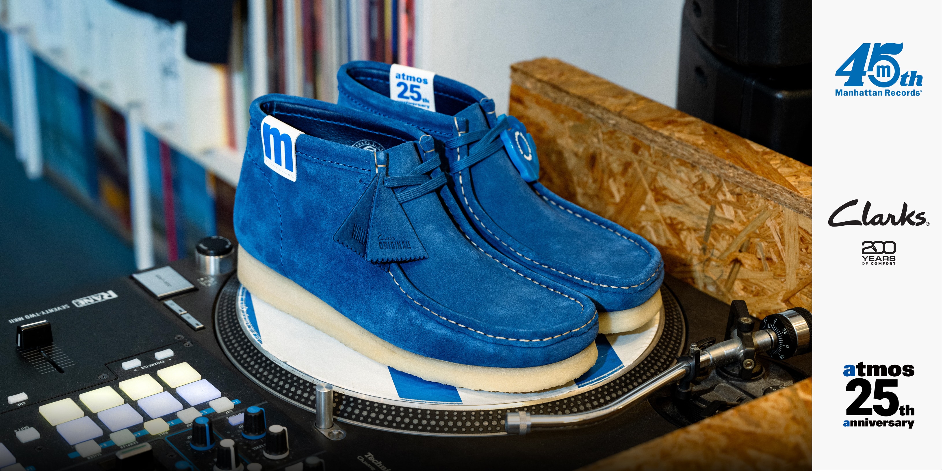 Clarks Wallabee BT Manhattan Records atmos