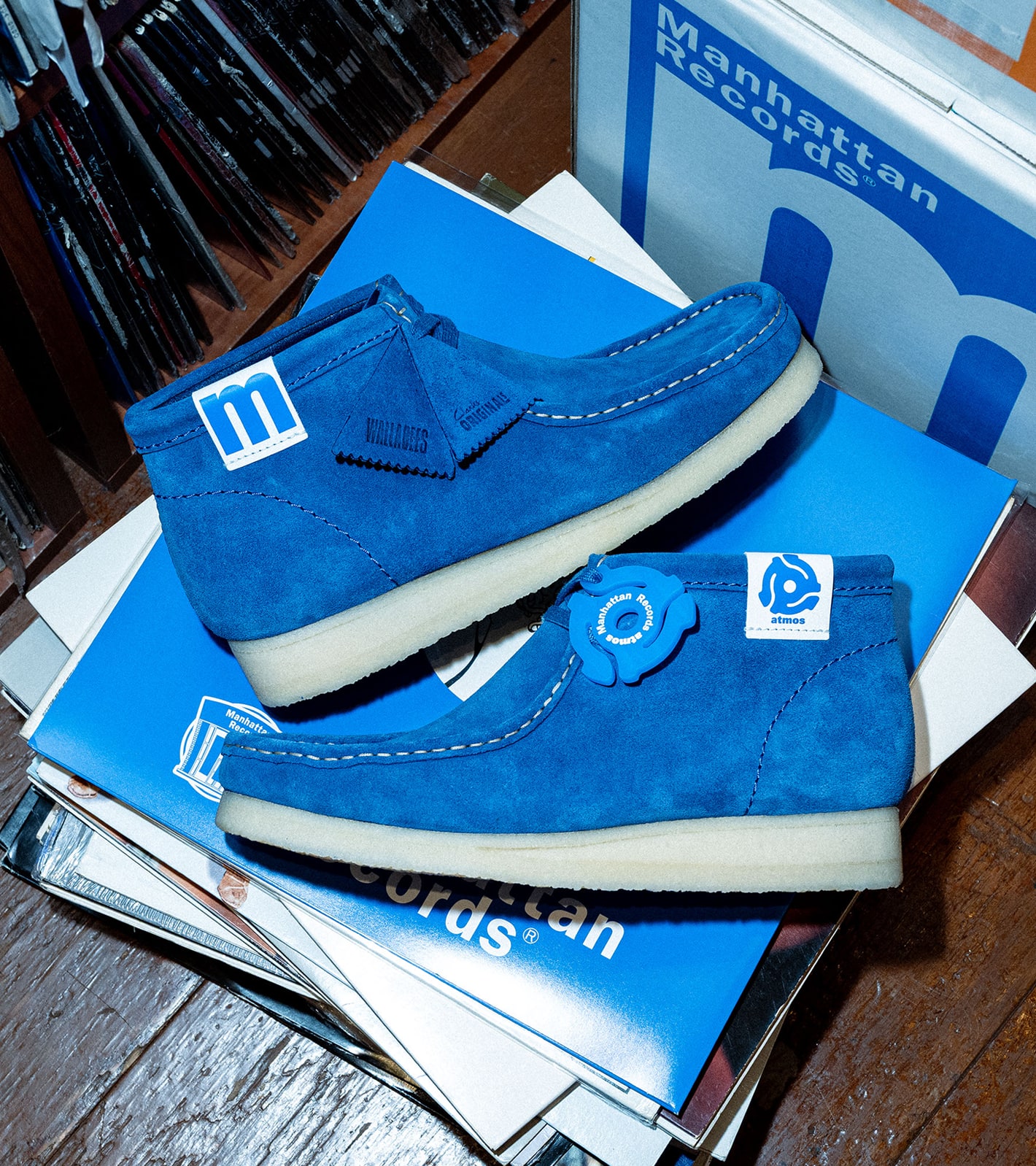 Clarks Wallabee BT Manhattan Records atmos