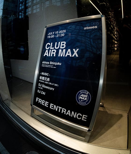 Club Air Max at atmos新宿